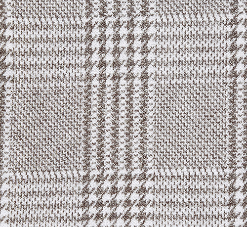 Plaid Gray Slim Fit Half Canvas Blazer