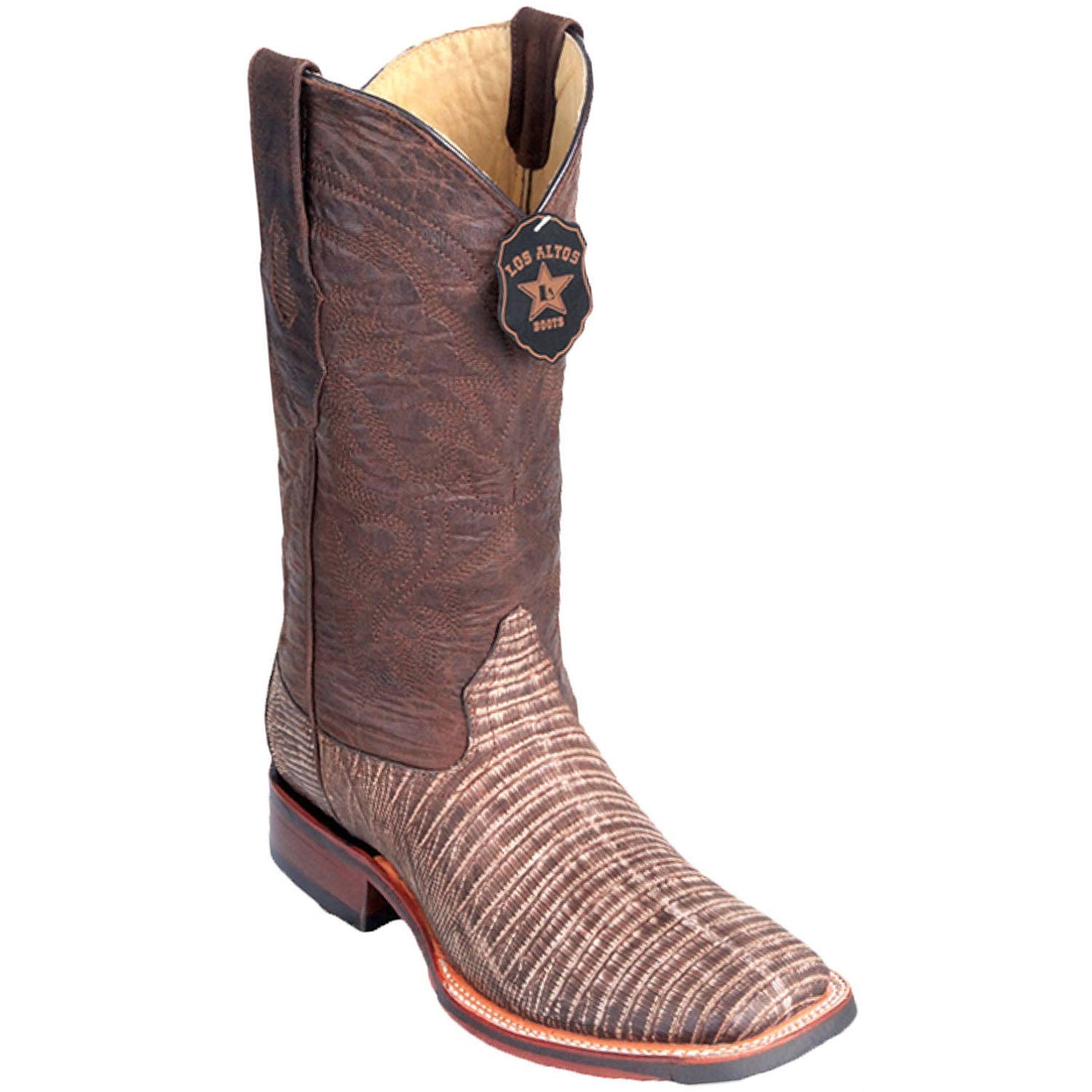 Botas de Armadillo Ranchera Lijado by Los Altos Boots