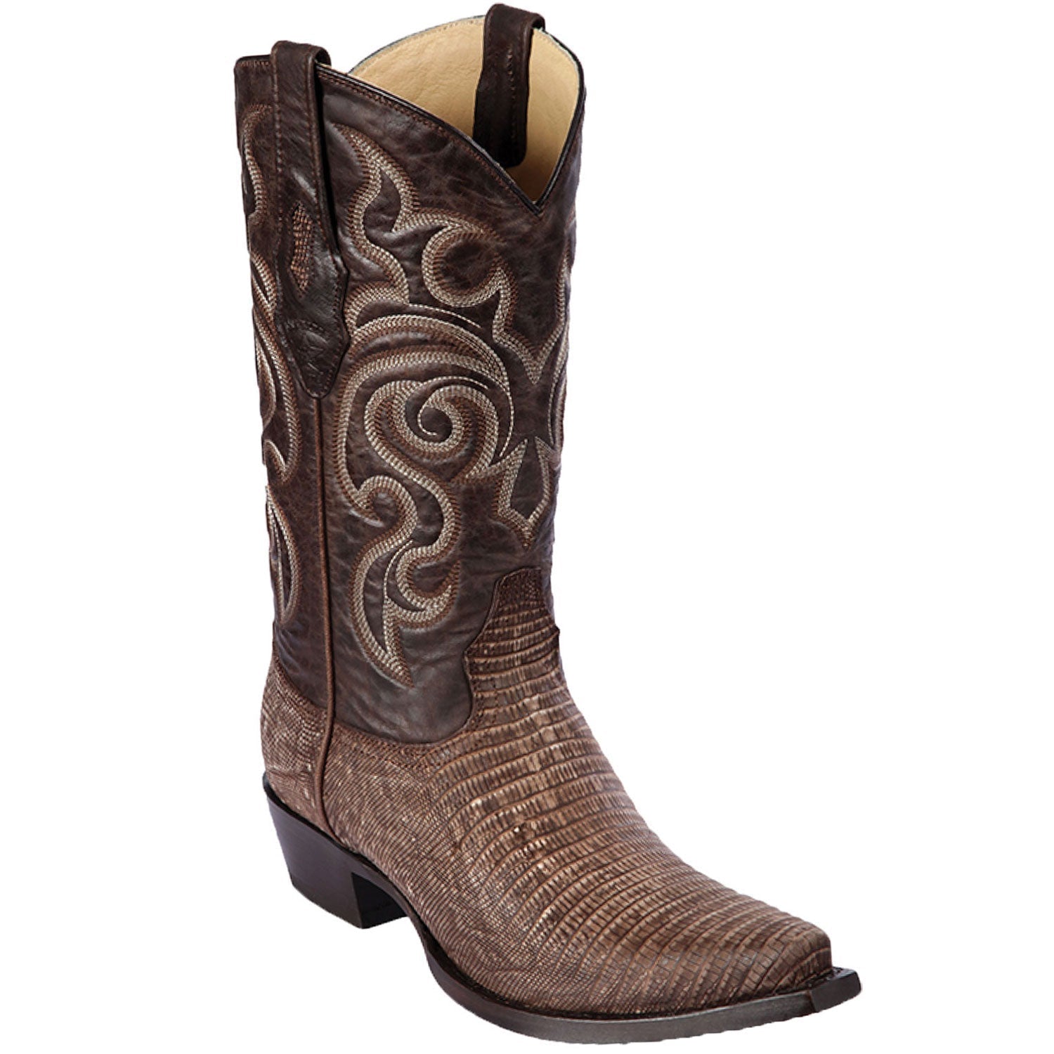 Botas de Armadillo Punta Recortada Lijado