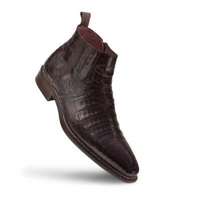 Mezlan Blackmore Crocodile Plain Toe Boot