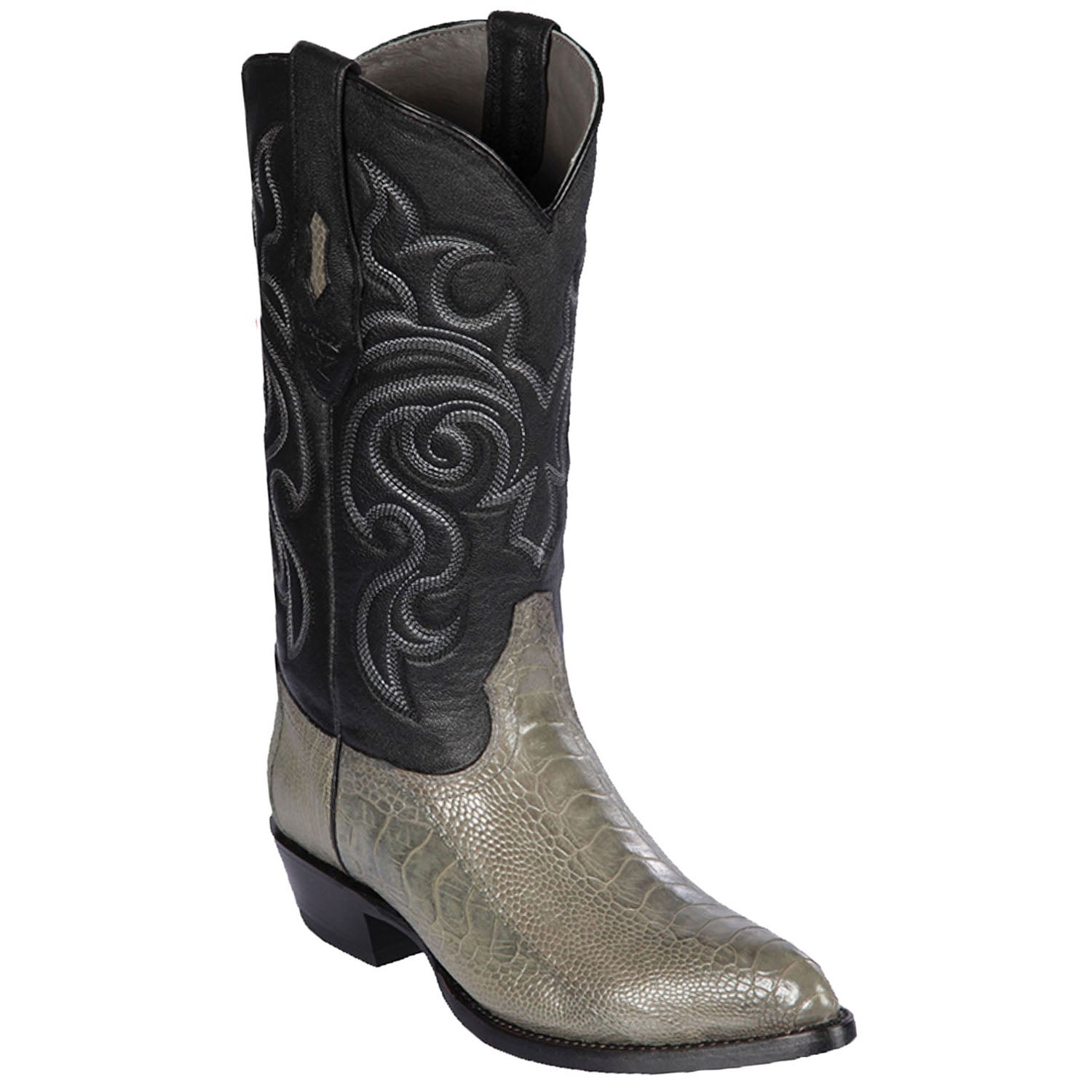 Botas de Avestruz Pata Horma Puntal para Hombre