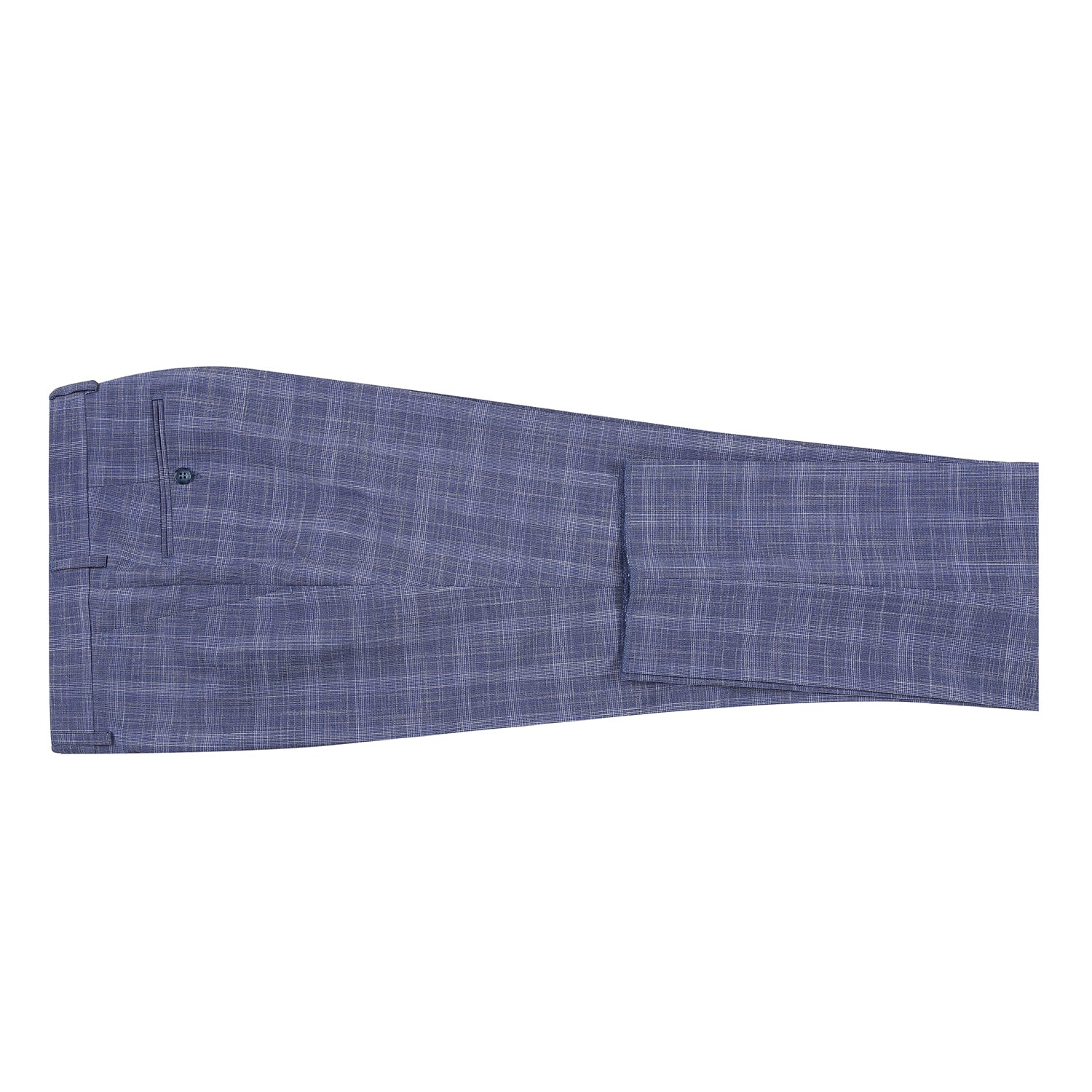 Men's Slim Fit Checked Suit by Renoir