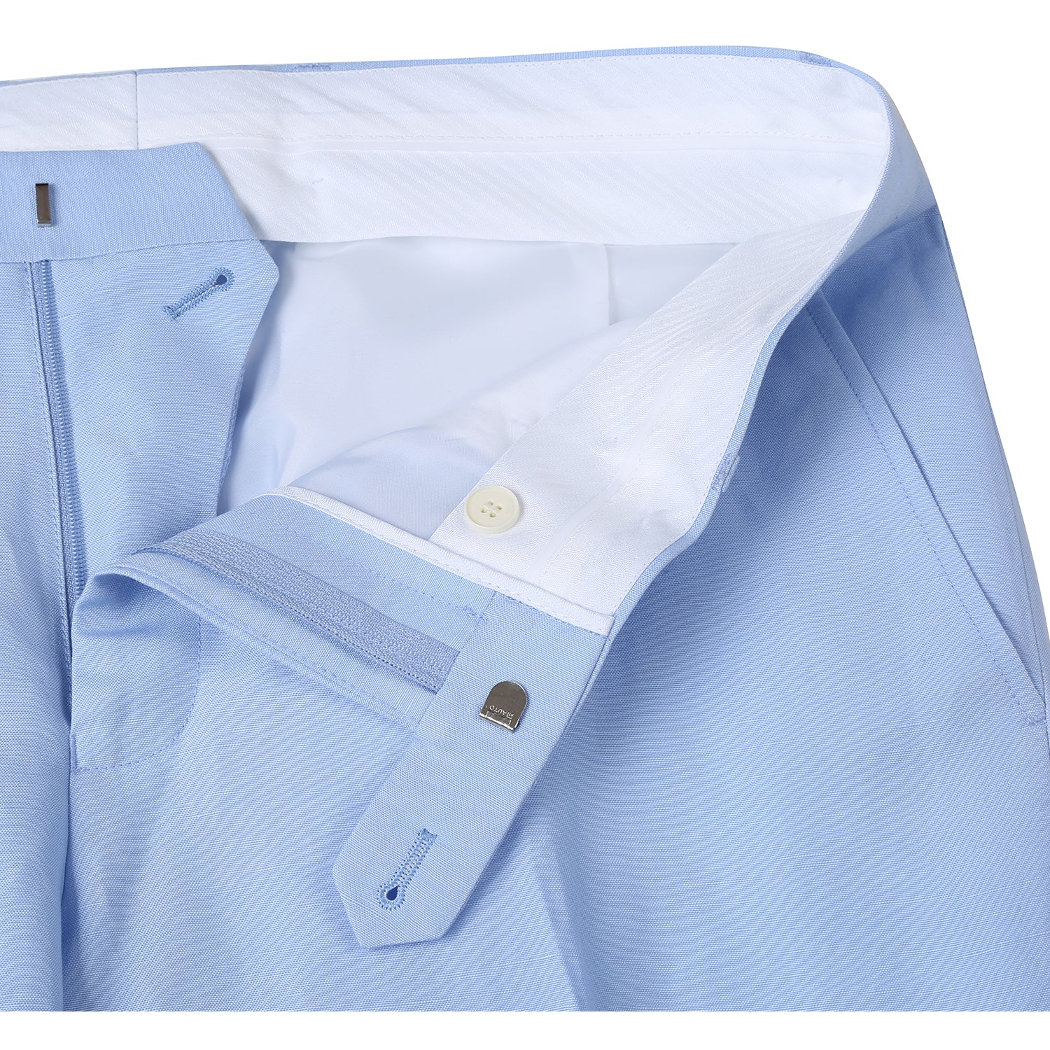 Slim Fit Checked Linen Suit for Men by Renoir