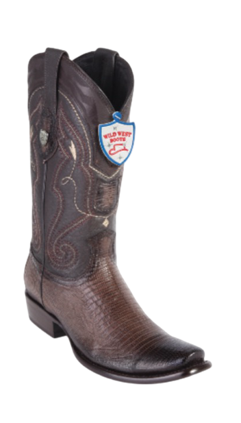 Wild West Armadillo Dubai Toe Boots Faded Brown