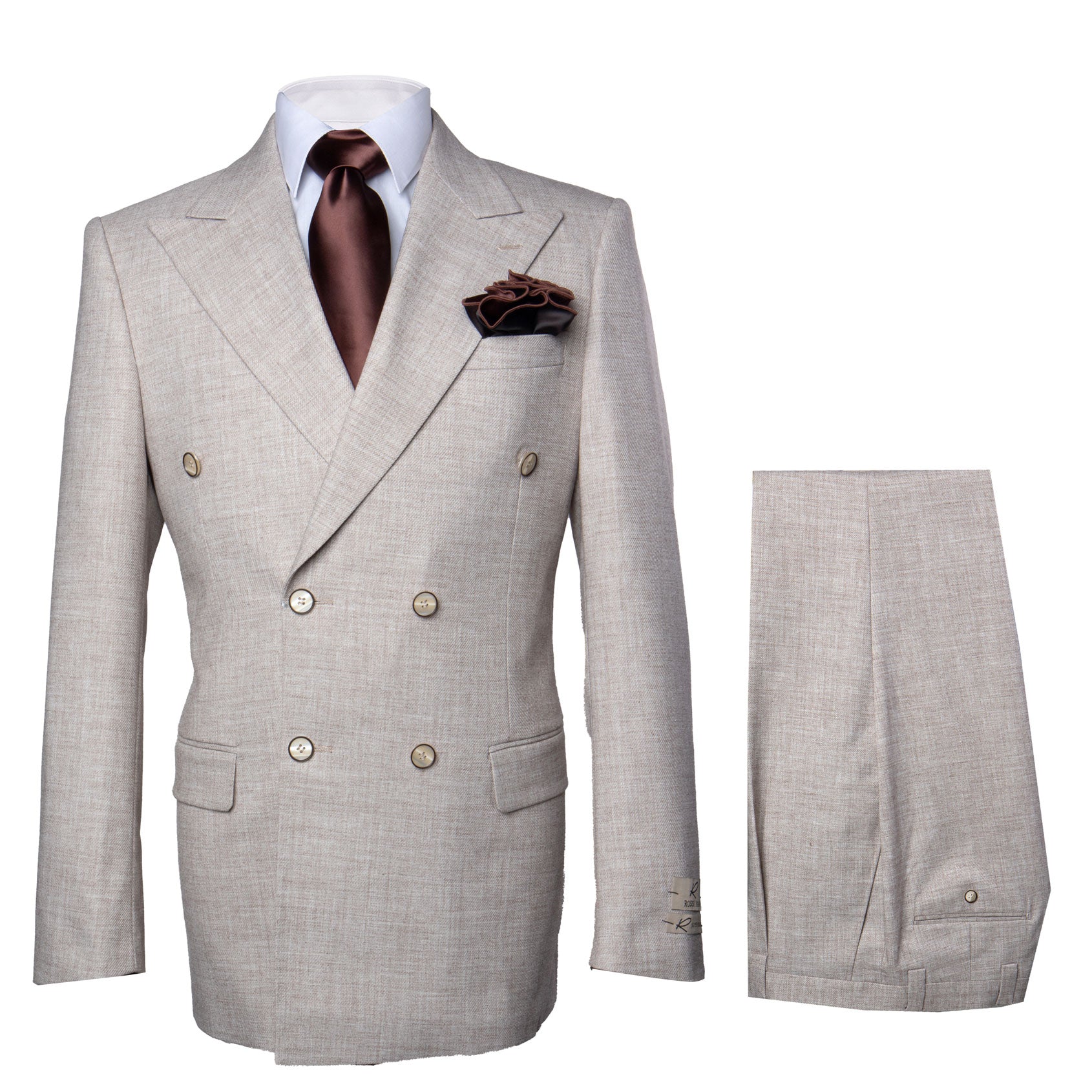 ROSSI MAN Double Breasted Wool Suit Arthur RM2306