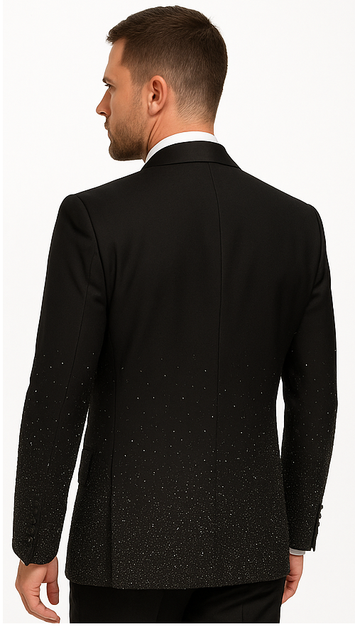 After Six Black Classic Men’s Tuxedo