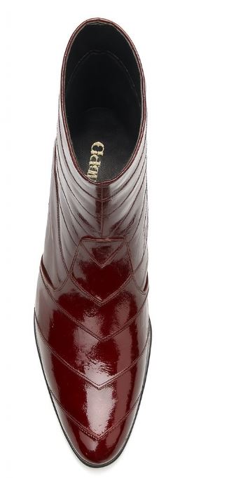 los-altos-mens-burgundy-genuine-eel-skin-leather-ankle-boots