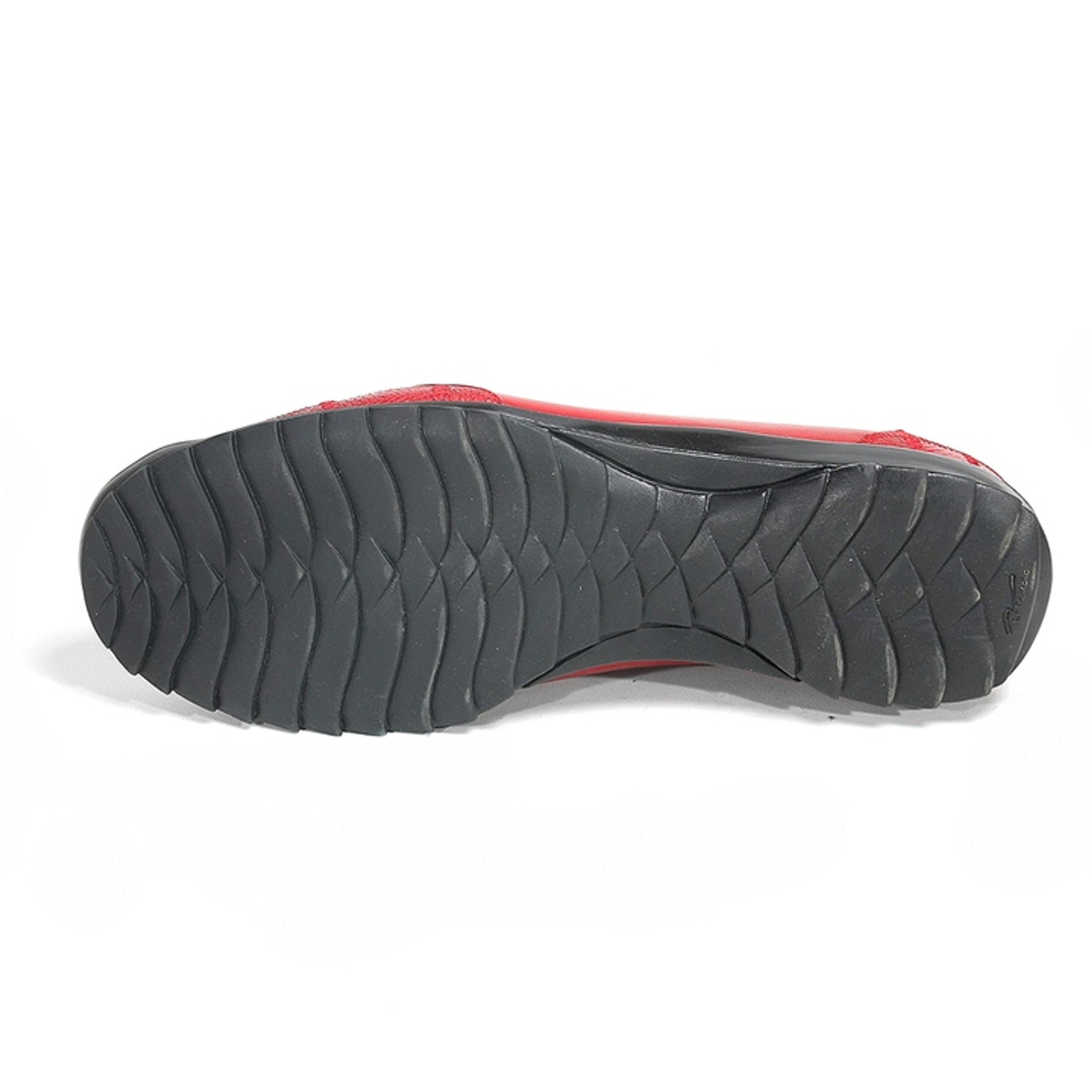 Los Altos Red Genuine Ostrich Shoes