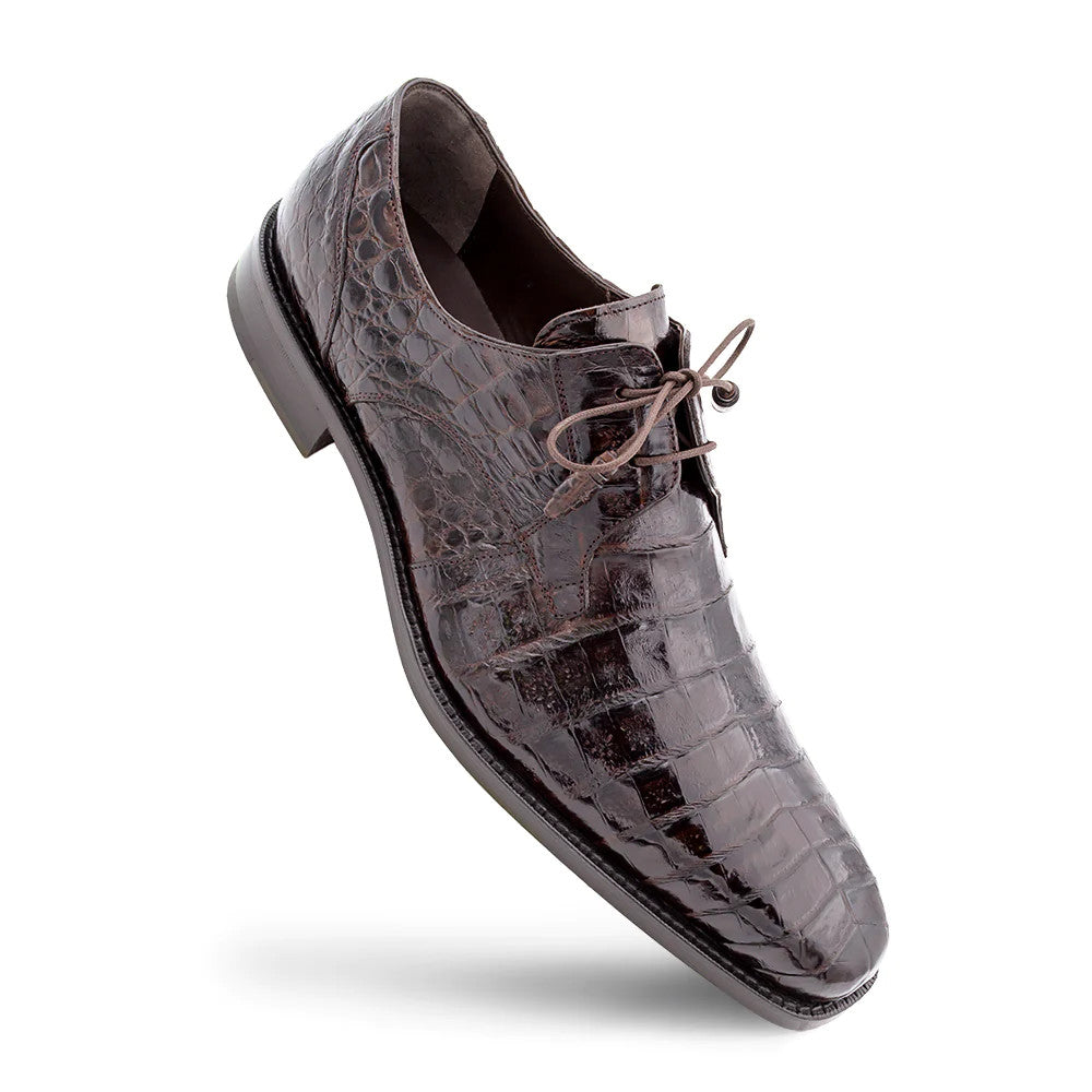 Anderson Crocodile Lace Up by Mezlan