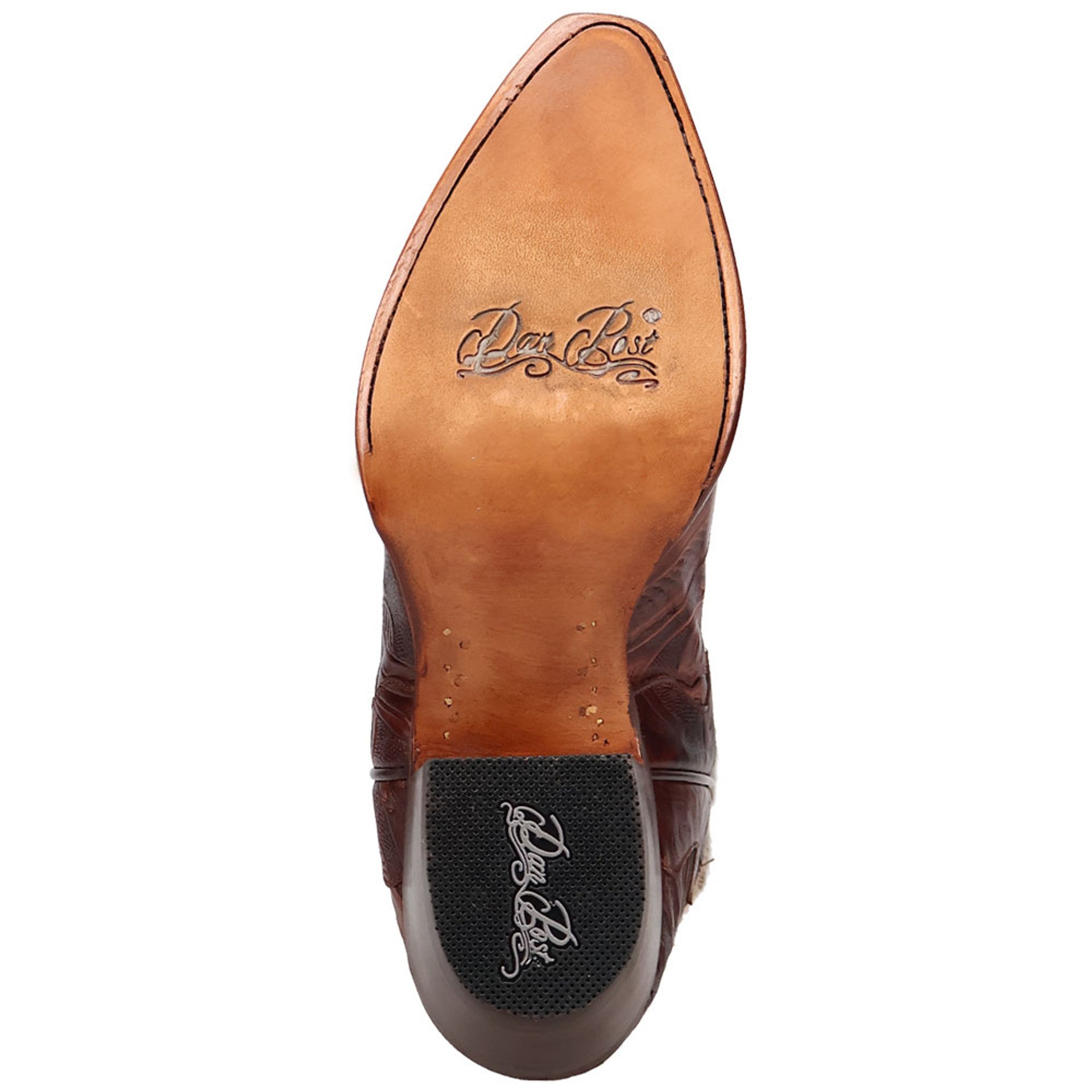 Dan Post Women's Andrinna Brown Snip Leather Western Boots