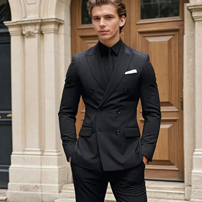 Black Prom Suits