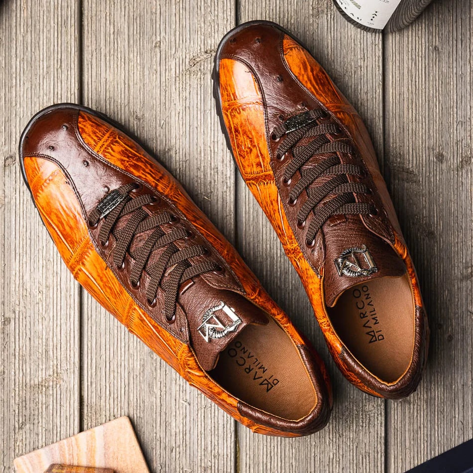Marco Di Milano Saulo Brandy & Brown Casual Sneakers