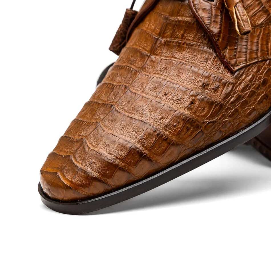 Marco Di Milano Lacio Crocodile Derby Oxfords
