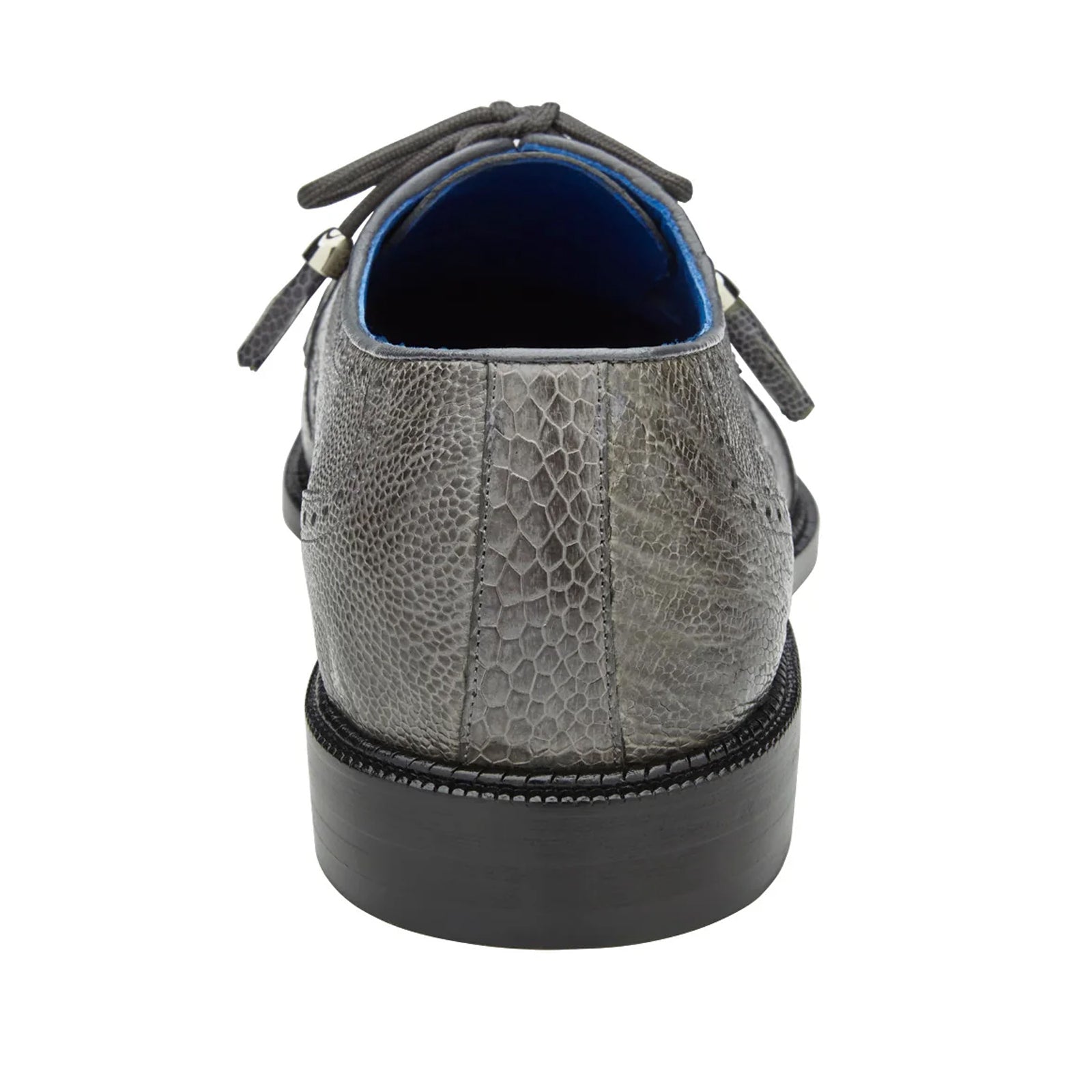Belvedere Batta Cap Toe Ostrich Dress Shoe
