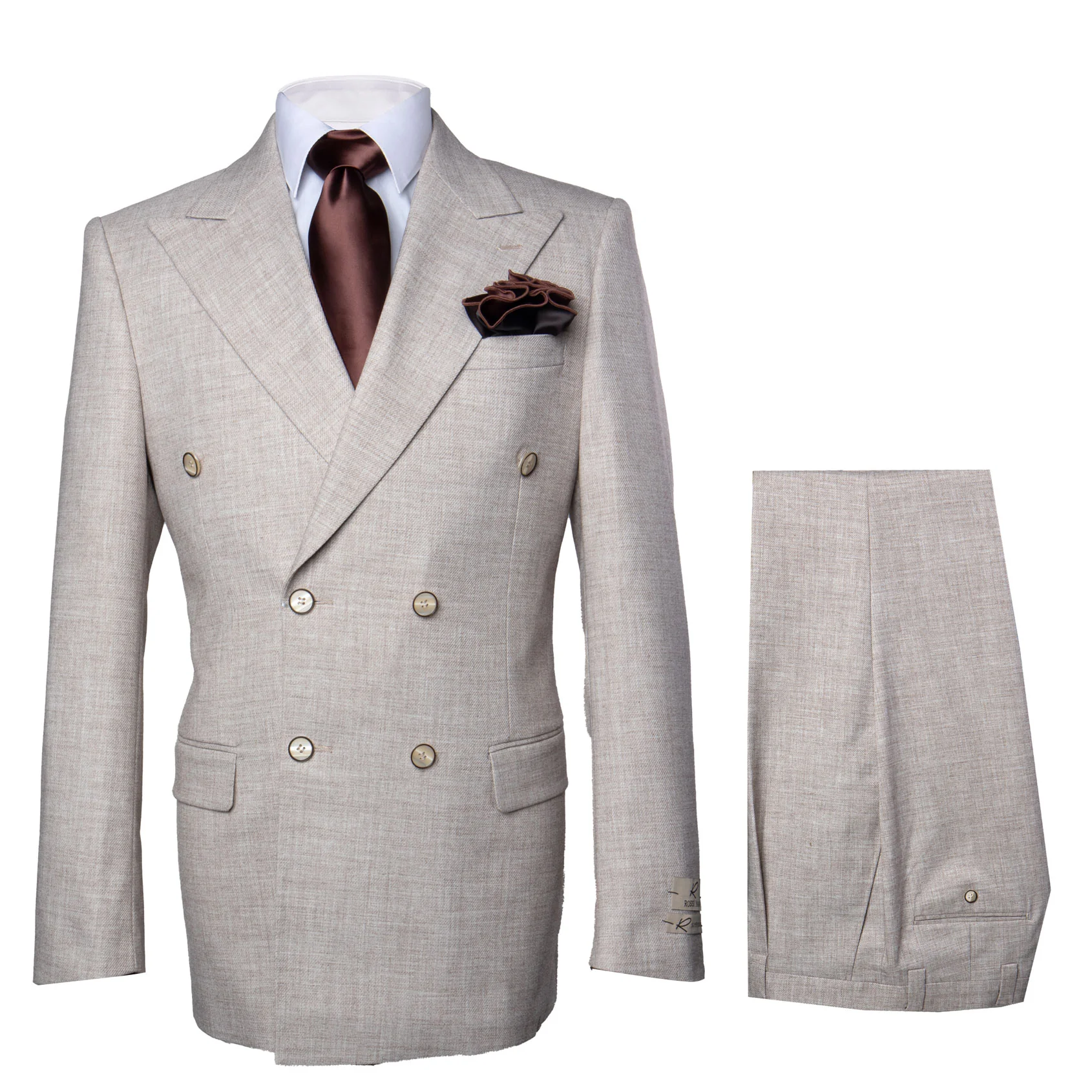 Classic Fit in Light Brown Color by Rossiman