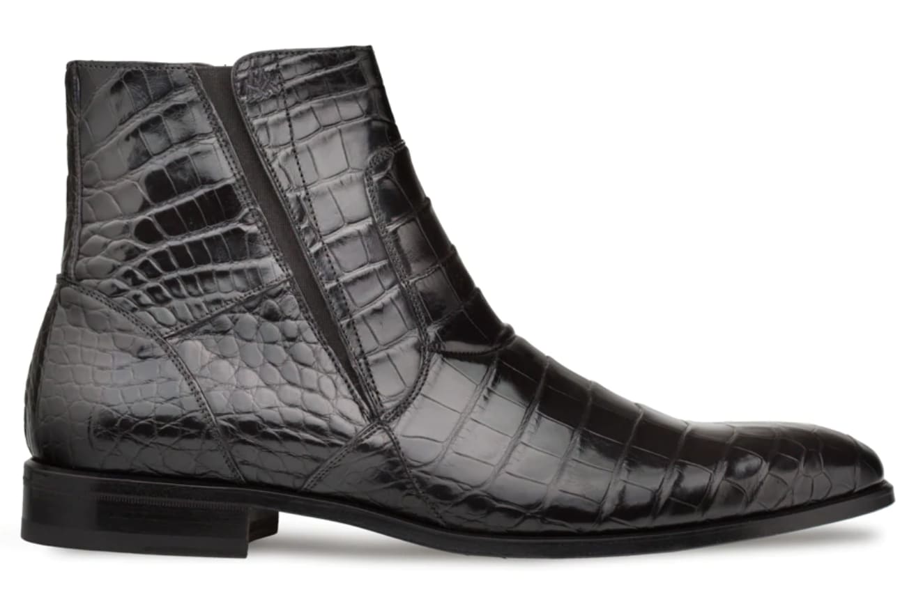 Belucci Alligator Black by Mezlan Made in Spain