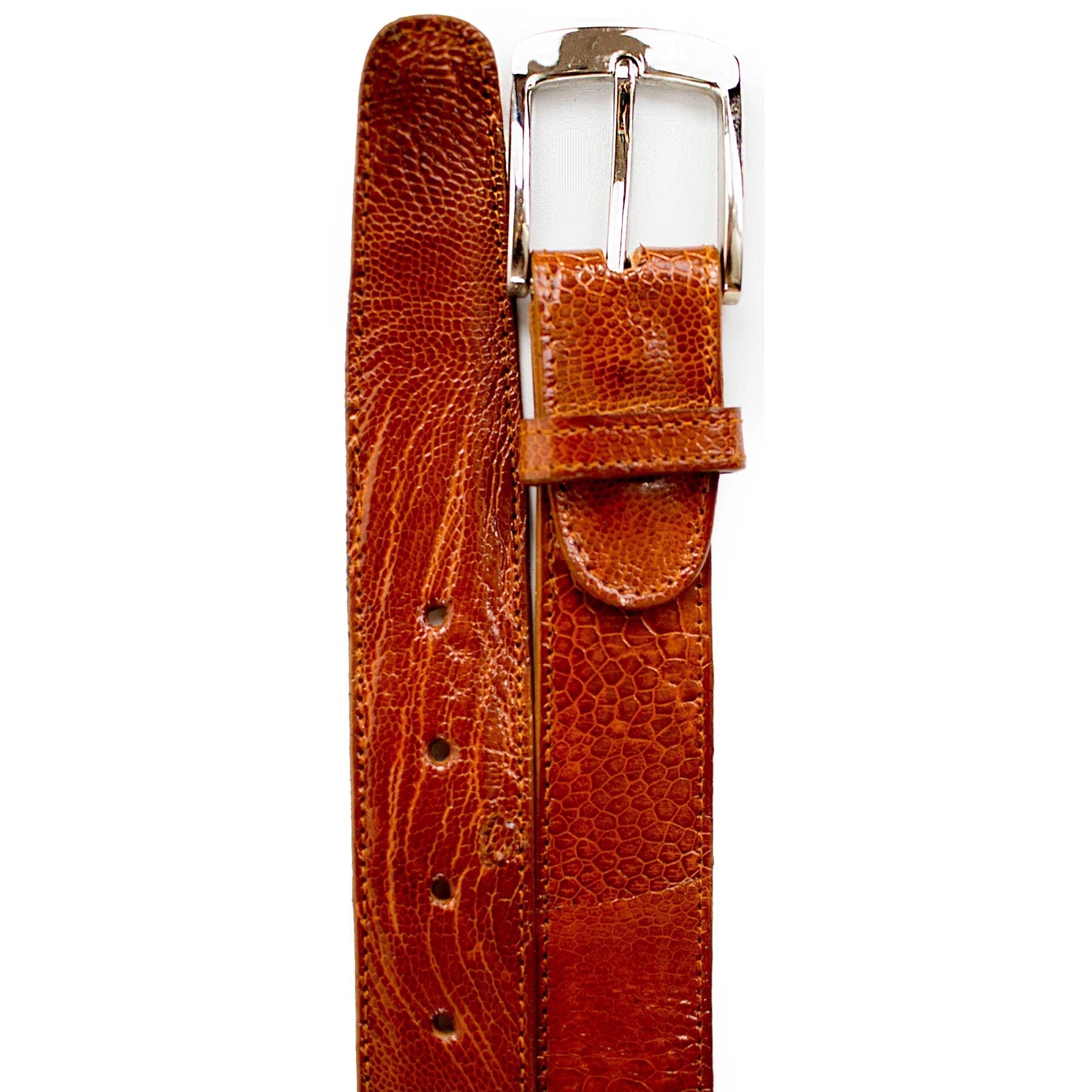 Belvedere Amber Ostrich Leg Dress Belt