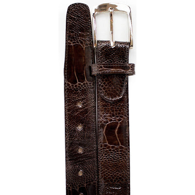 Belvedere Amber Ostrich Leg Dress Belt