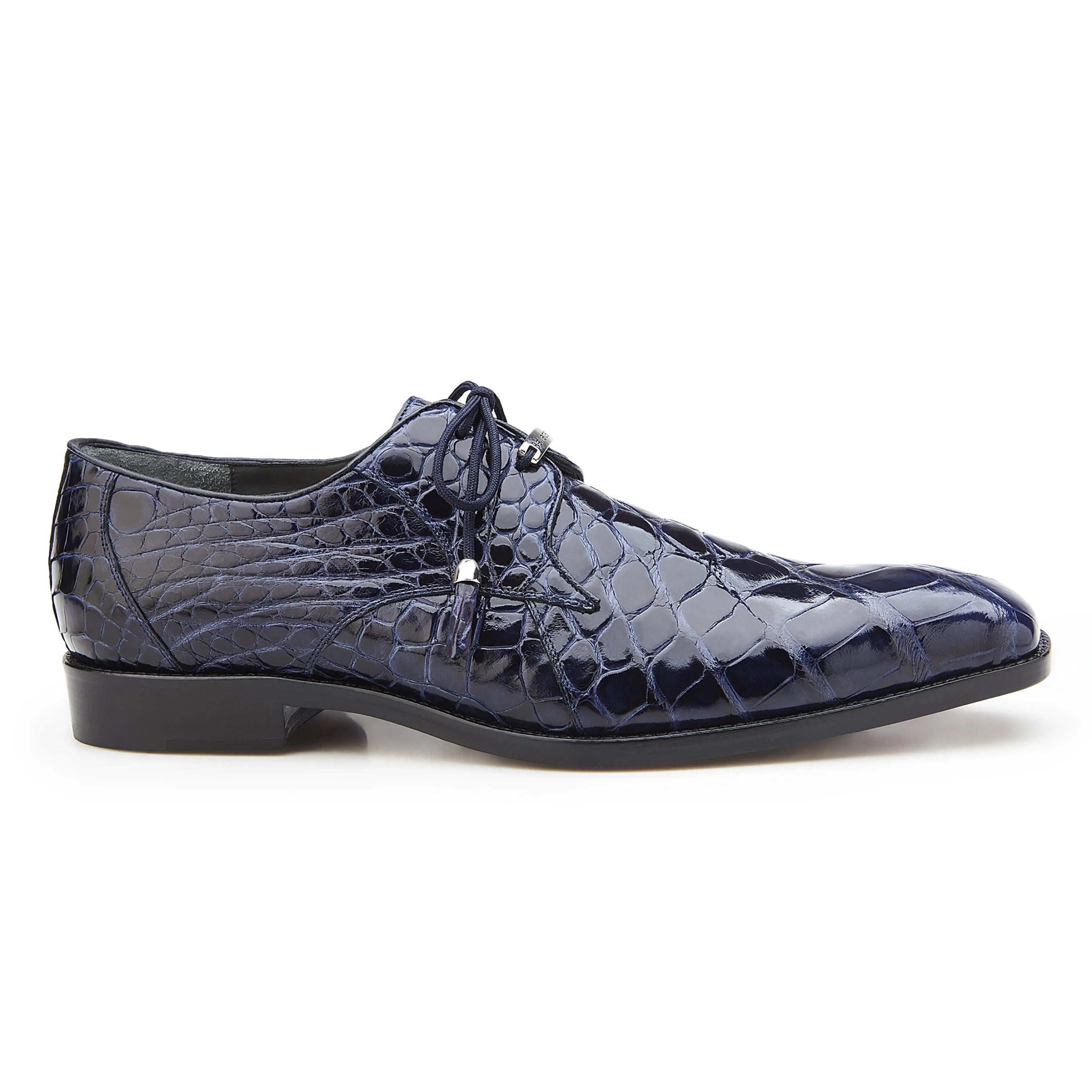 Belvedere Lago Alligator Derby Dress Shoe