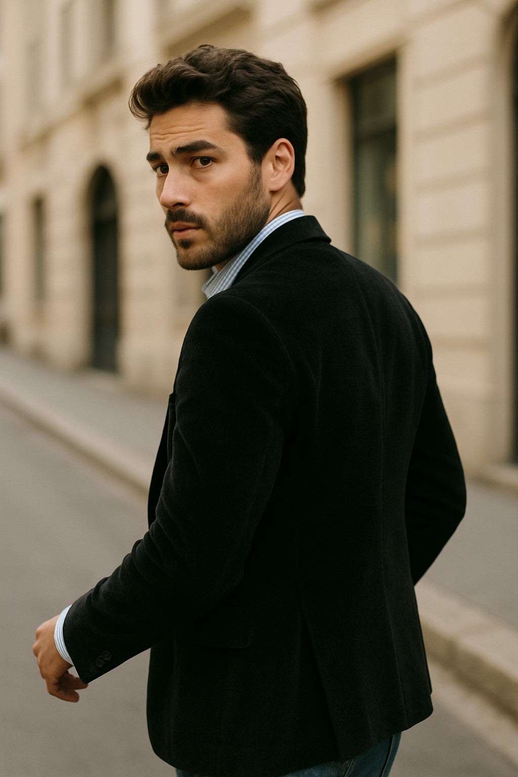 Big And Tall Men's Black Men's blazer Clearance Cheap Priced Velvet ~ velour Men's blazer Jacket / Sport Coat