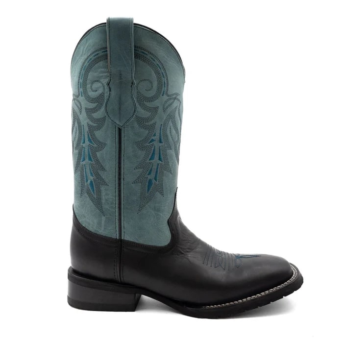 Ferrini Maverick Black Leather Cowboy Boot