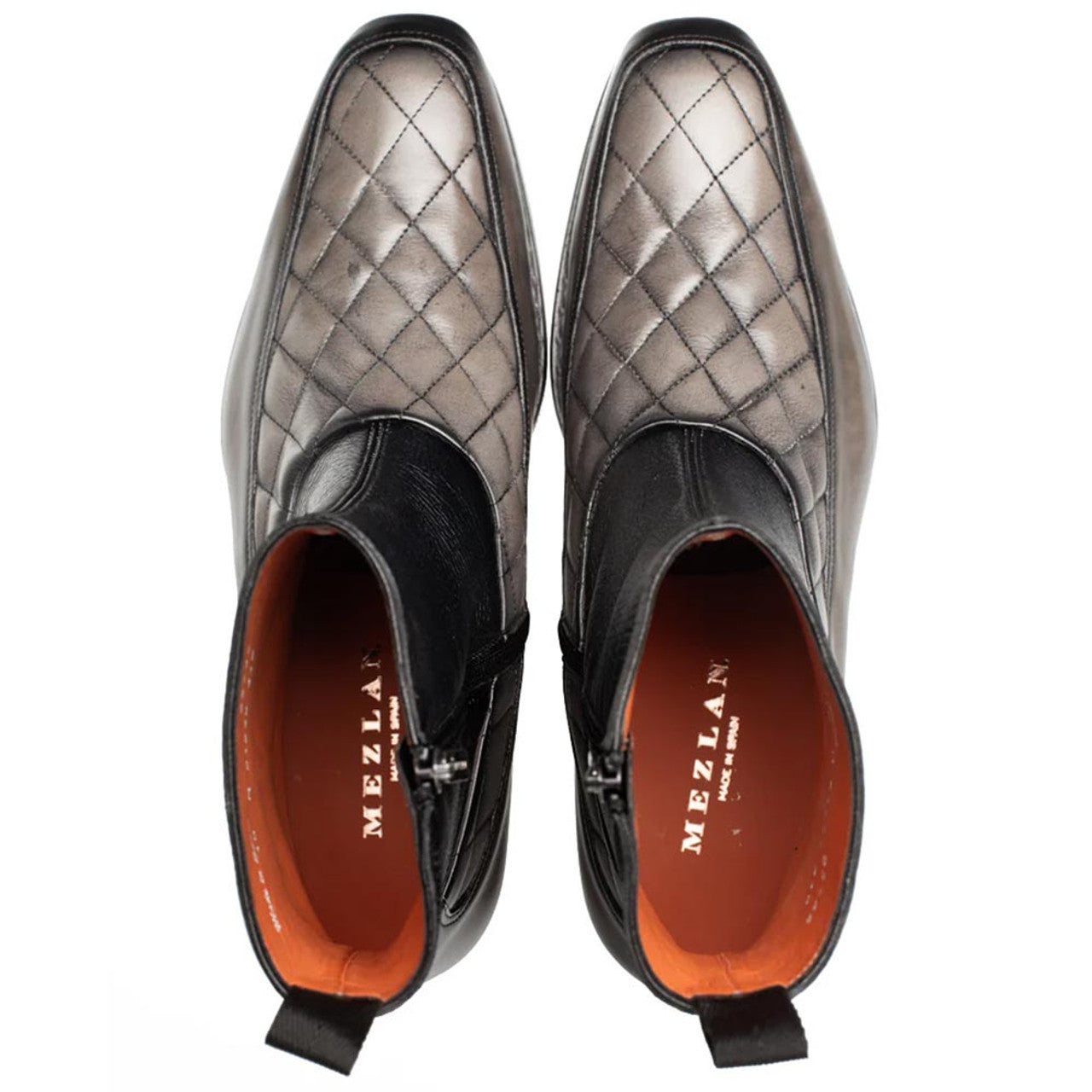 Musico Calfskin Dress Zip Boots by Mezlan