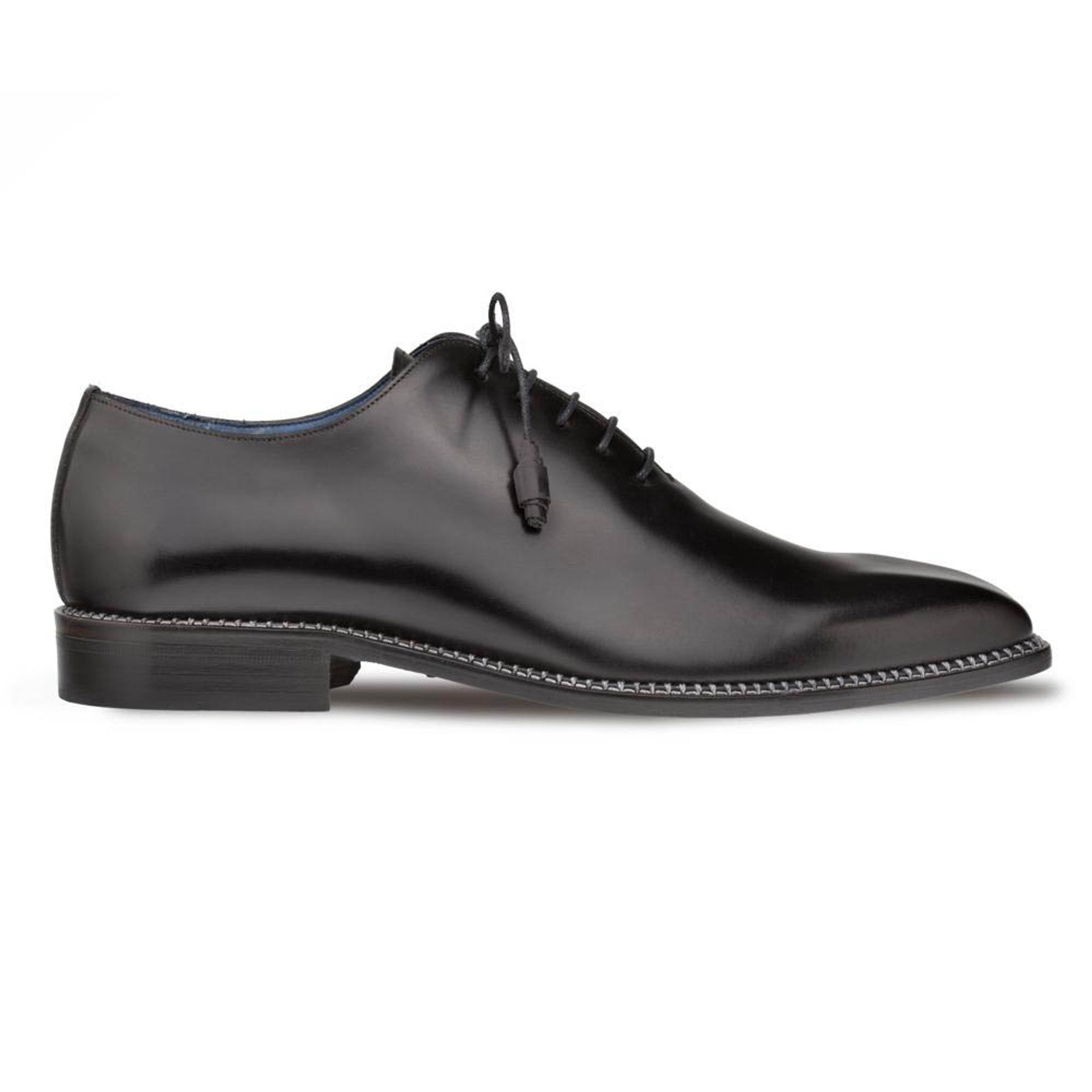 Mezlan Enterprise Black Calfskin Men’s Plain Shoe