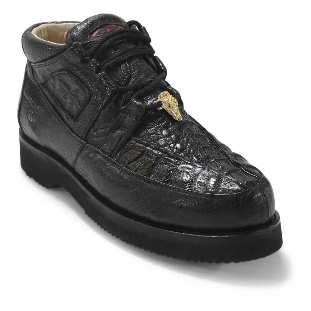 Los Altos Caiman Belly & Ostrich Shoes
