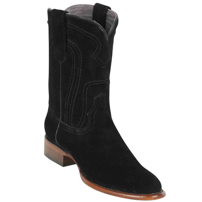 Mens Suede Dress Cowboy Boot by Los Altos