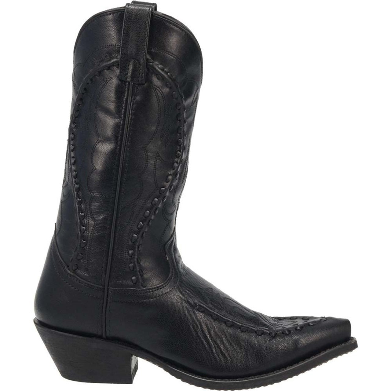 Laredo Laramie Black Leather Western Boots