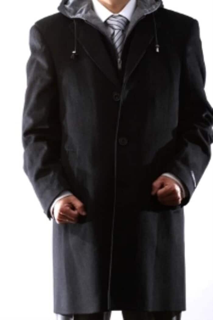 Wool Blend Winter Overcoat by Young Generation