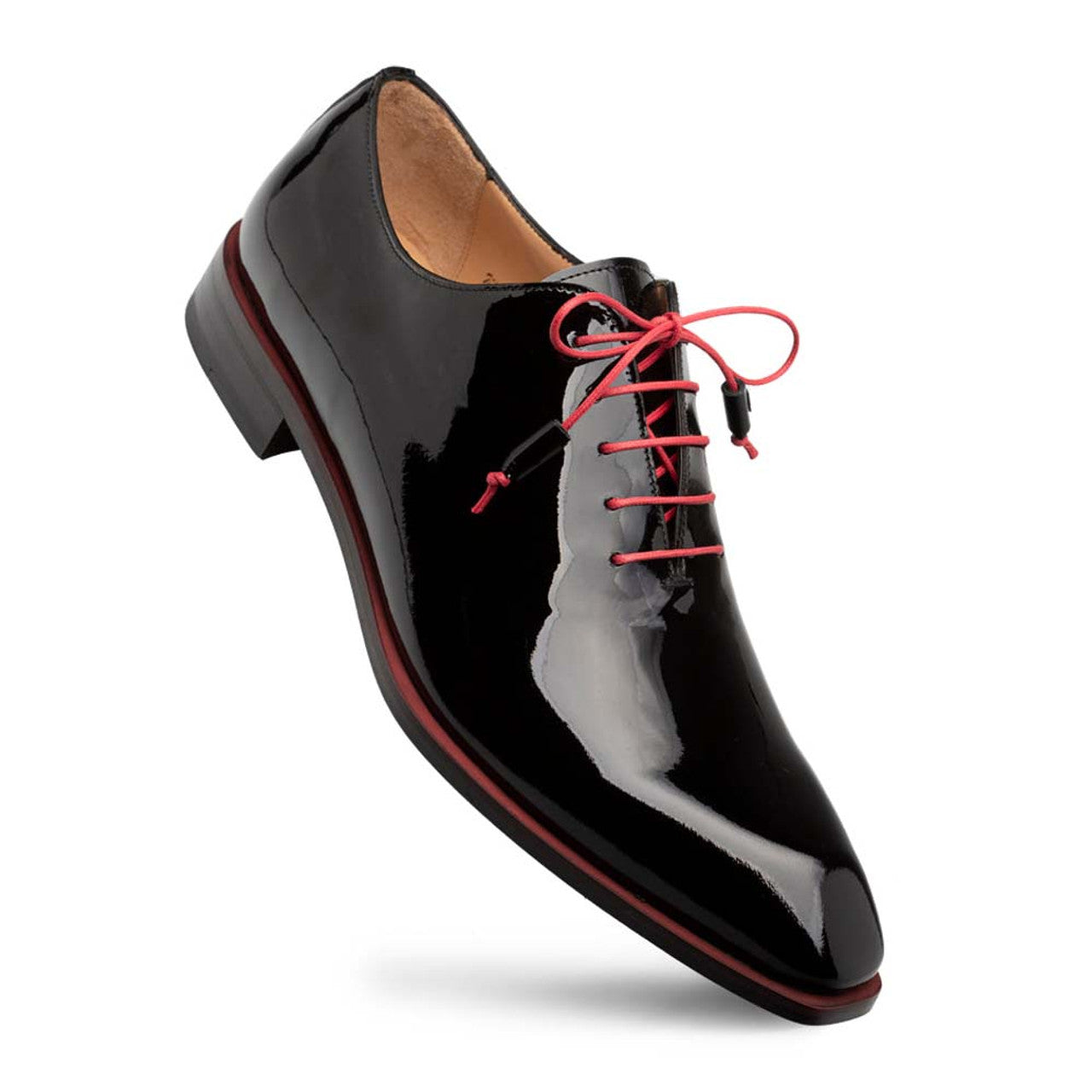 Mezlan Dietro Asymmetrical Patent Oxfords