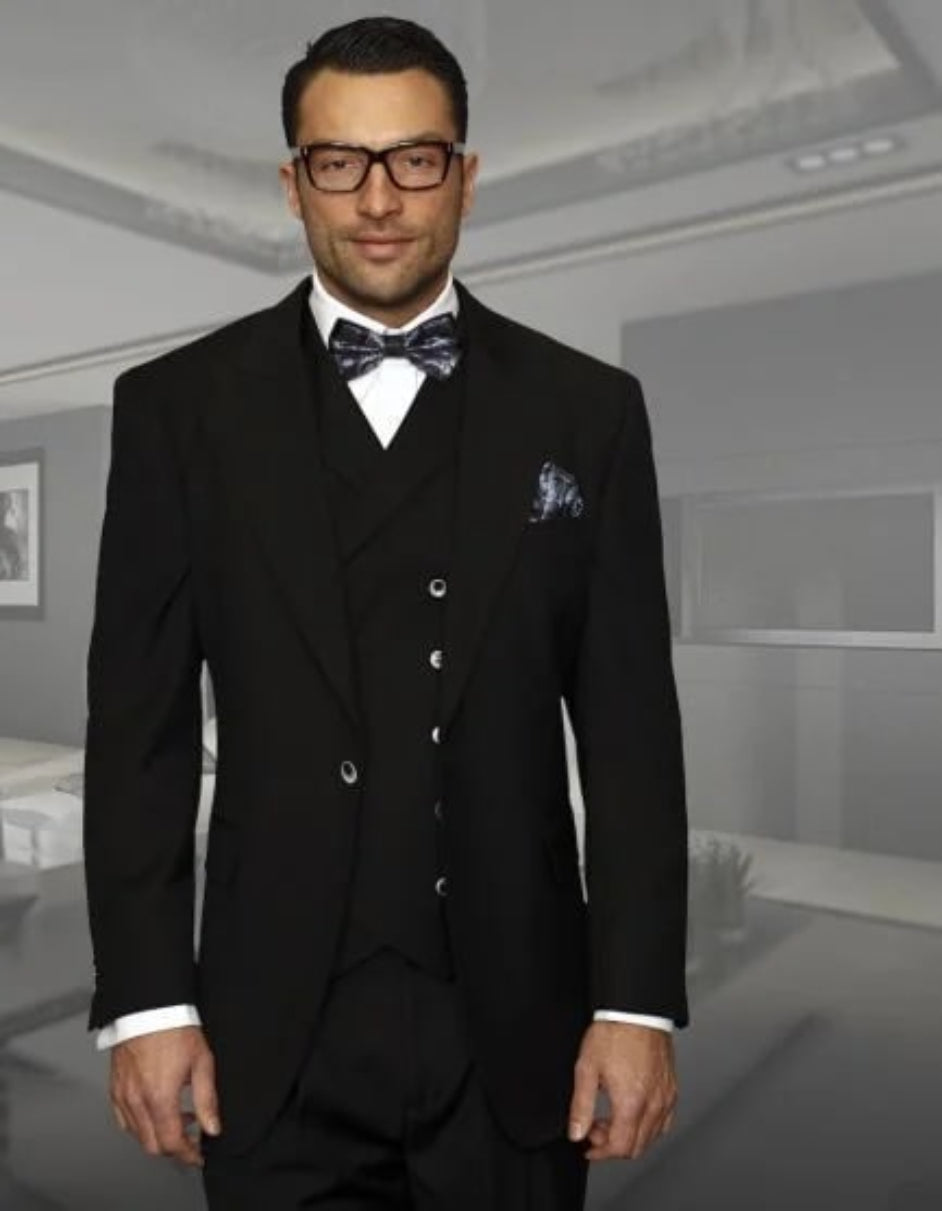 Burgundy Traditional Steve Harvey Style for Men Classic Fit Suit
