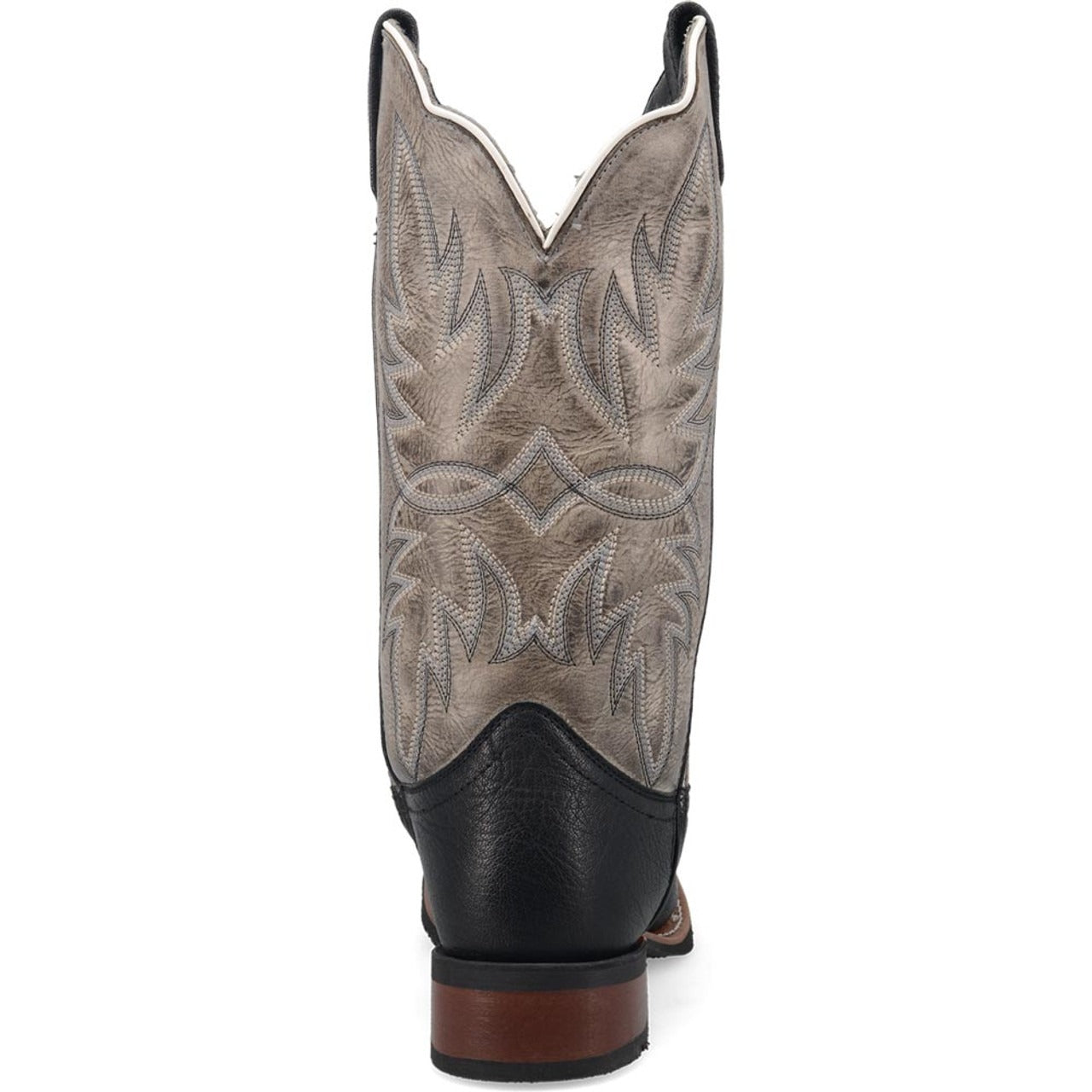 Laredo Isaac Black & Grey Square Toe Boots