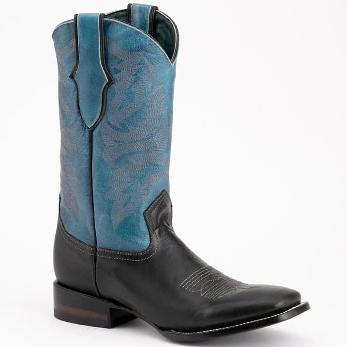 Ferrini Men's Black Gunner Leather Dress Boot