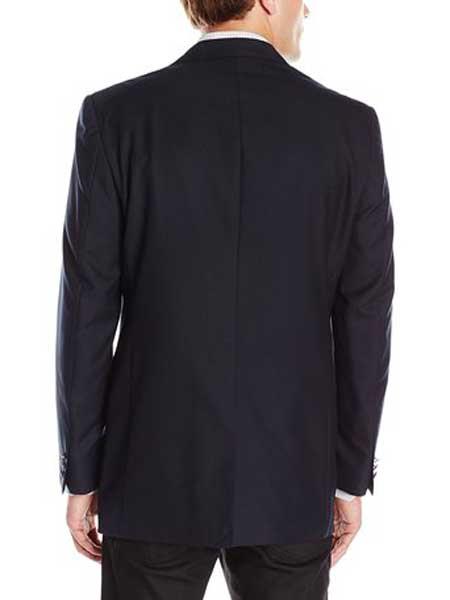 Men's Black 2 Button Dress Blazer