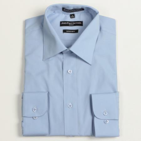 Black French Cuff Big & Tall Shirt 18 19 20 21 22 Inch Neck Men's Dress Shirt