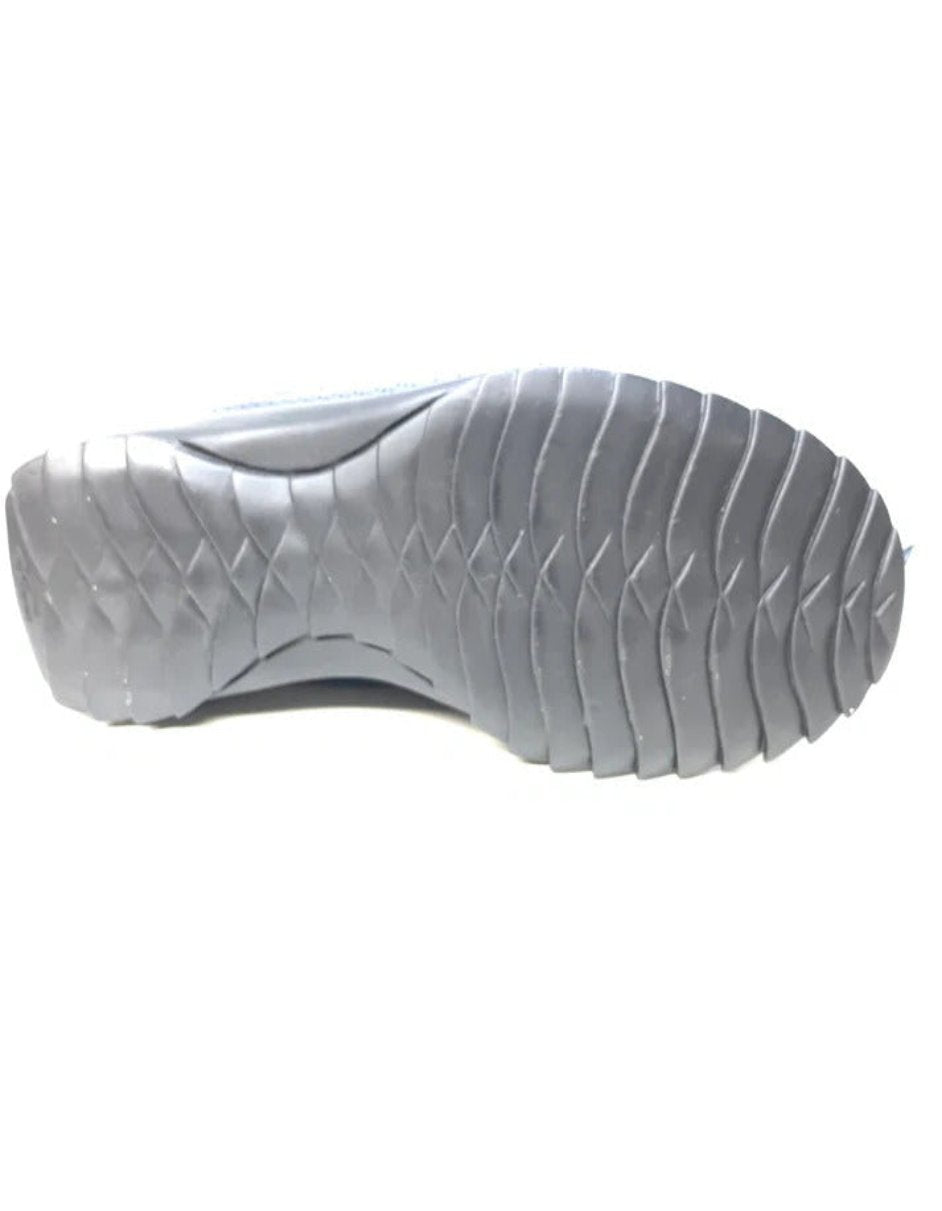 Los Altos Navy Blue Crocodile Tail Sneakers