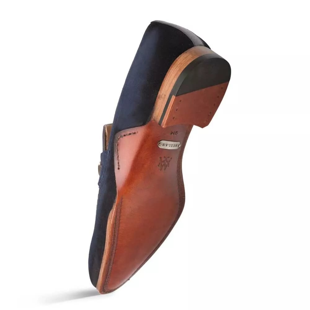 Mezlan Men's Antique Suede Loafer