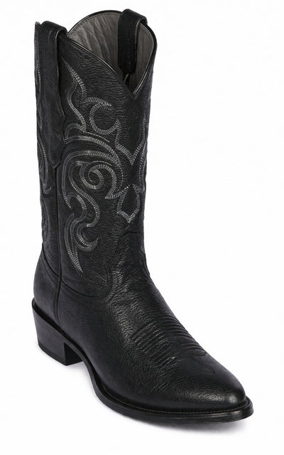 Botas de Cuero con Acabado Grizzly LAB-6527