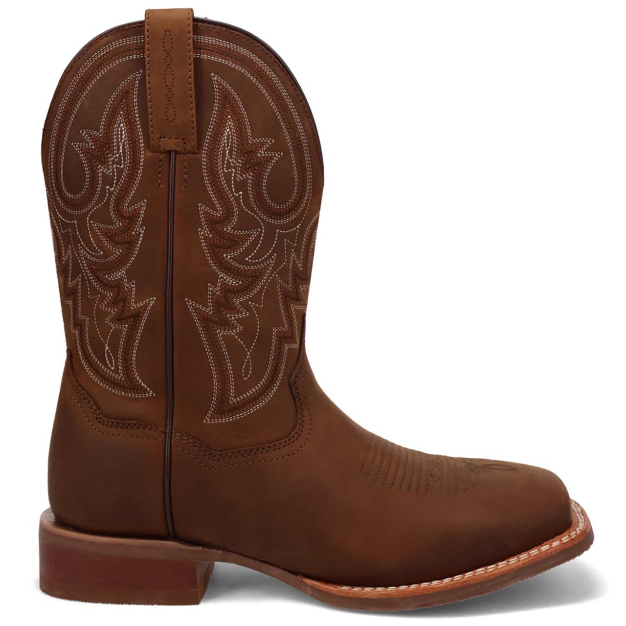 Dan Post Brigston Brown Leather Western Boots