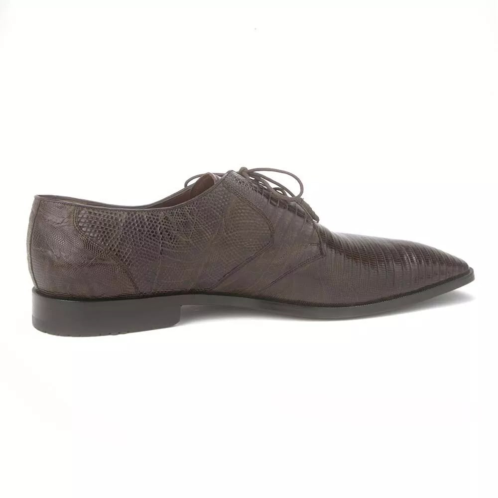 Los Altos Teju Lizard Oxfords in Brown