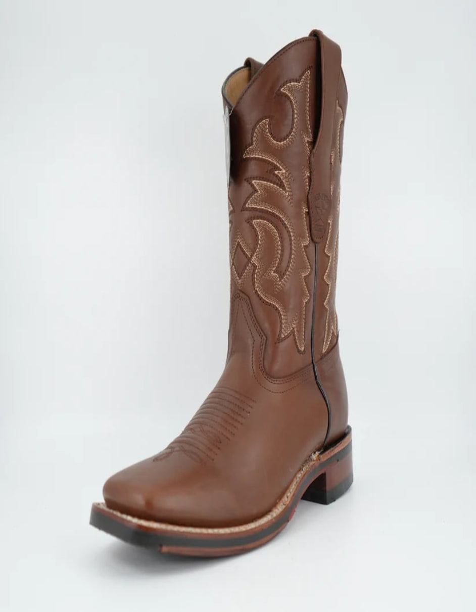 Los Altos Men's Pirarucu Wide Square Toe Boot