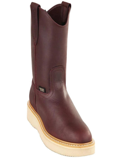 Original Michel Grasso Leather Work Boots