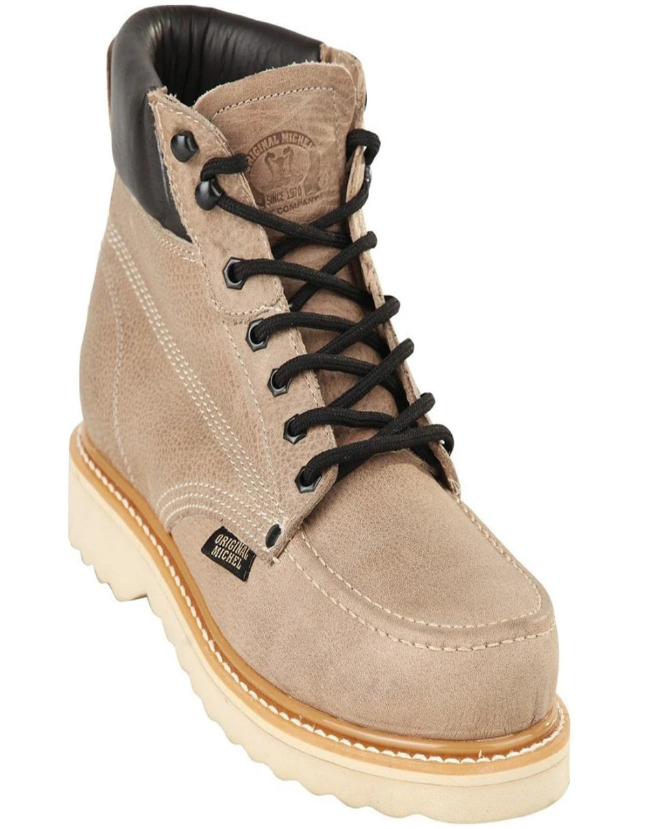 Original Michel Grisly Moc Toe Work Boots