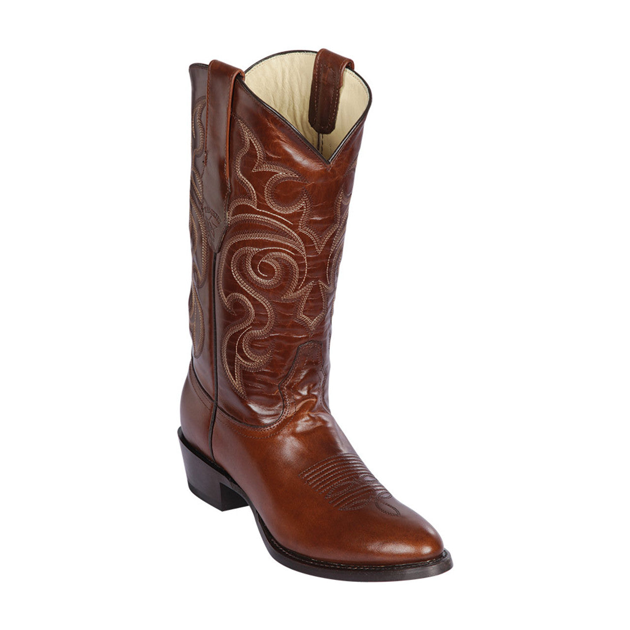 Los Altos Brown Pull Up Leather Men's Boot