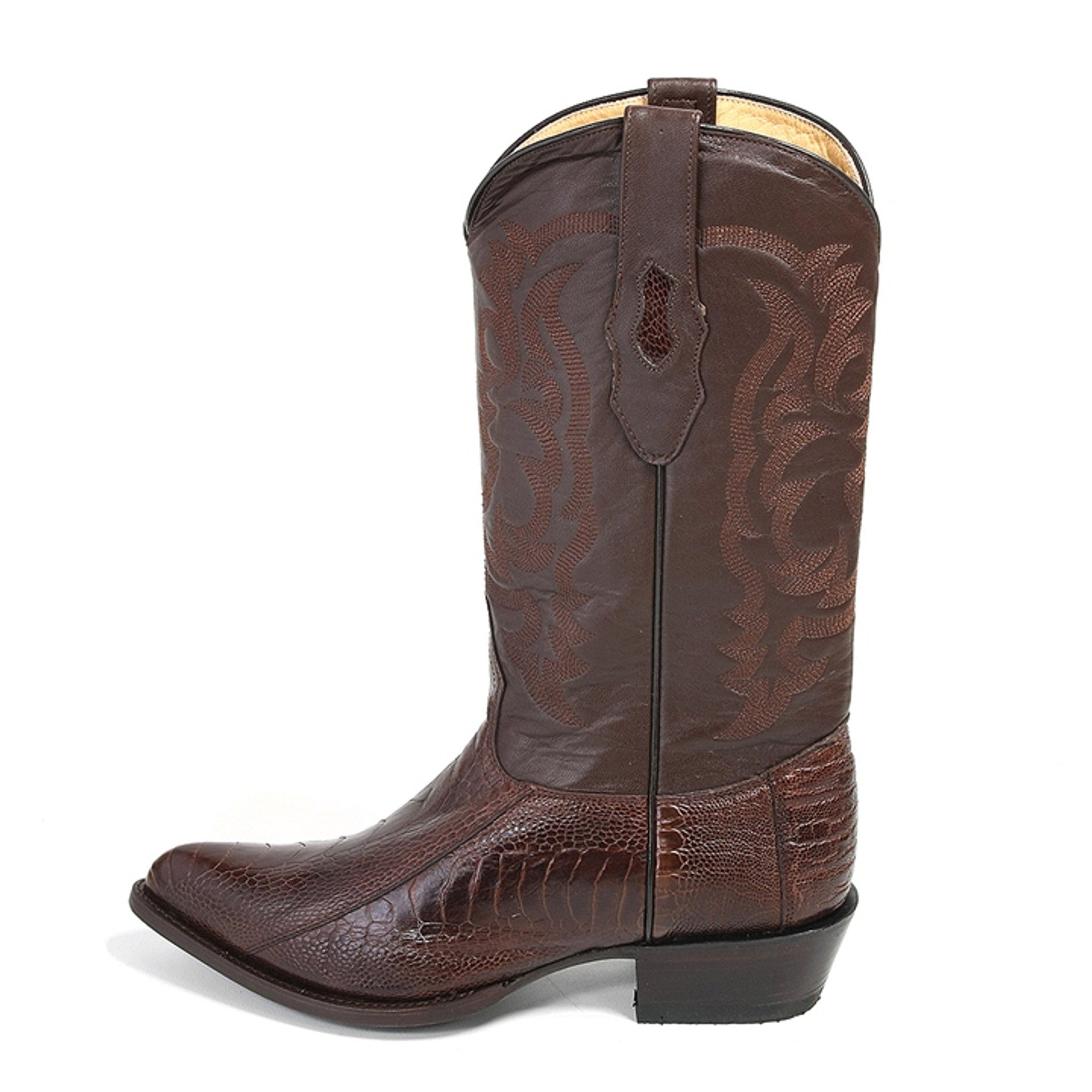 Men’s Ostrich Leg Boots by Los Altos