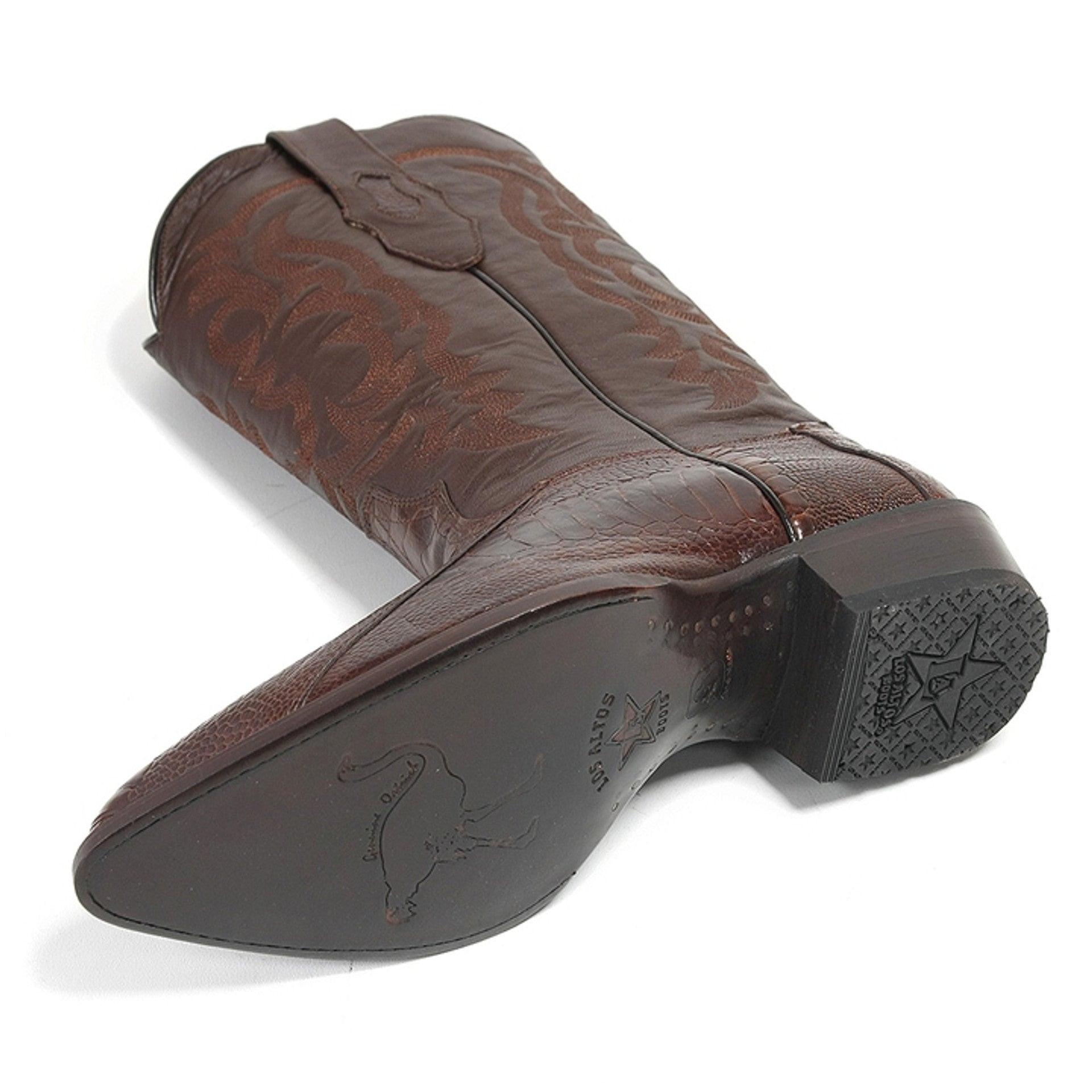 Men’s Ostrich Leg Boots by Los Altos