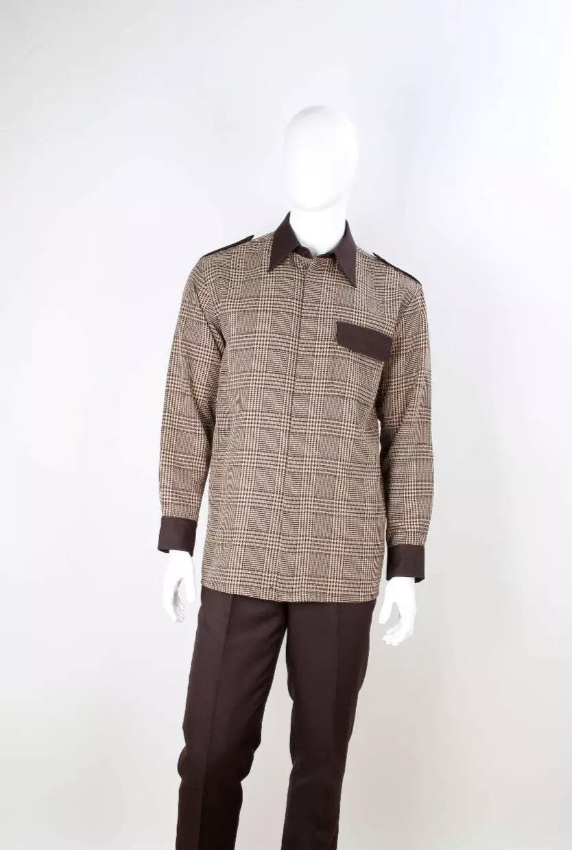 Apollo King Walk Suit with Flat Front Pants
