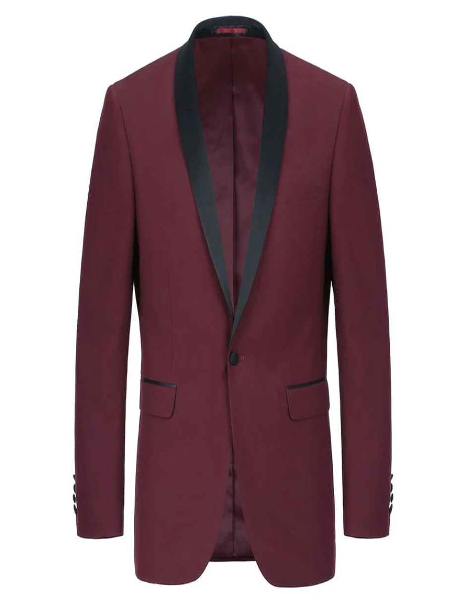 Burgundy Prom & Wedding Tuxedo for Men